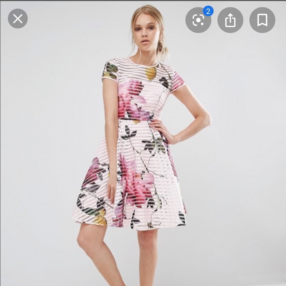 Ted Baker citrus Bloom dress